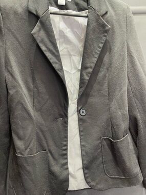 Cotton On Black Blazer with Striped Lining